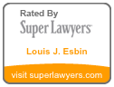 Super Lawyers Page Link for Louis Esbin